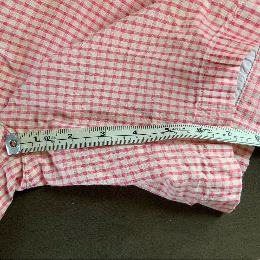 VINEYARD VINES Men's Seersucker Check 7" Breaker Shorts Island Sunset Pink 28 - Picture 11 of 11
